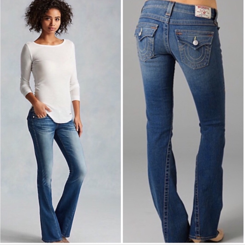 True Religion “Joey” Twisted Distressed Jeans 28 - Picture 2 of 8